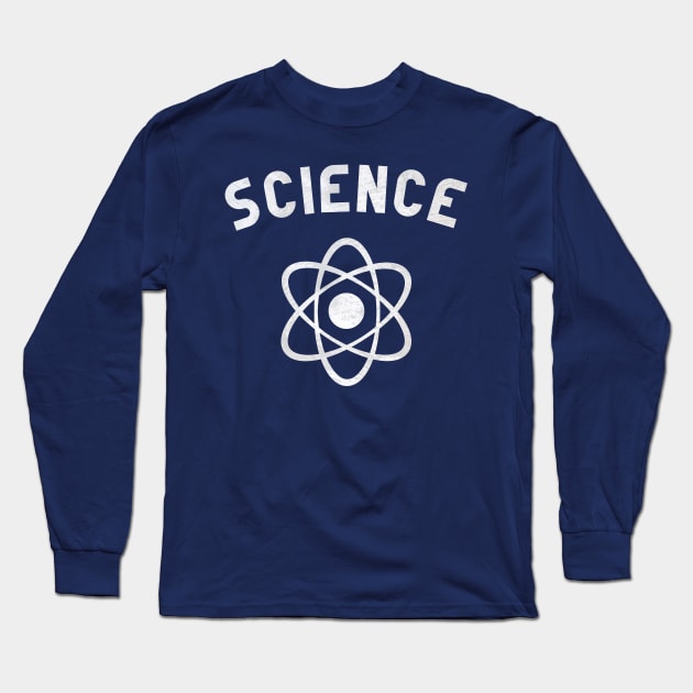 Cool Science Atom T-Shirt Long Sleeve T-Shirt by happinessinatee